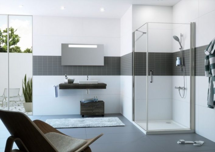 Porte de douche pivotante Hüppe Classics 2 (C23401)