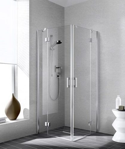 Porte de douche pivotante Kermi LIGA Accès d’angle