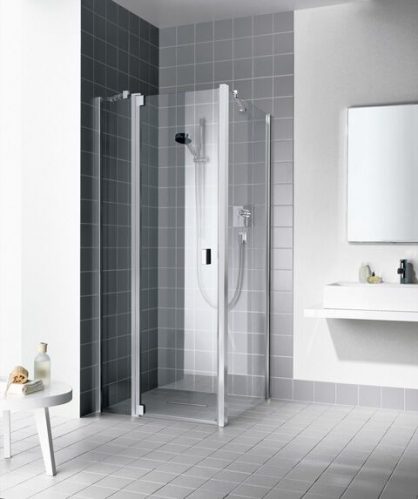 Porte de douche pivotante Kermi RAYA droite Paroi fixe
