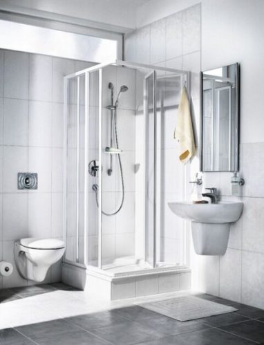 Porte de douche pliante Kermi IBIZA 2000 Pour porte coulissante