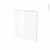 Porte Lave Linge A Repercer N21 Ipoma Blanc Brillant L60 X H70 Cm