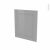 Porte Lave Vaisselle Full Integrable N21 Filipen Gris L60 X H70 Cm