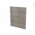 Porte Lave Vaisselle Full Integrable N21 Stilo Noyer Naturel L60 X H70 Cm