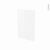 Porte Lave Vaisselle Full Integrable N87 Ginko Blanc L45 X H70 Cm