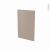 Porte Lave Vaisselle Full Integrable N87 Ginko Taupe L45 X H70 Cm