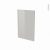 Porte Lave Vaisselle Full Integrable N87 Ivia Gris L45 X H70 Cm