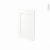 Porte Lave Vaisselle Full Integrable N87 Static Blanc L45 X H70 Cm