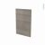 Porte Lave Vaisselle Full Integrable N87 Stilo Noyer Naturel L45 X H70 Cm