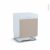 Porte Lave Vaisselle Integrable N16 Ginko Taupe L60 X H57 Cm