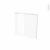 Porte Lave Vaisselle Integrable N16 Ipoma Blanc Brillant L60 X H57 Cm