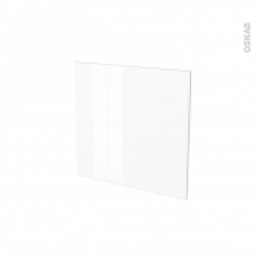 Porte Lave Vaisselle Integrable N16 Iris Blanc L60 X H57 Cm