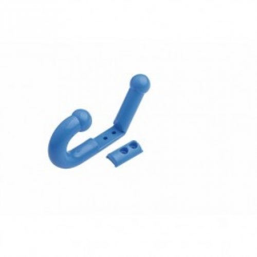 Porte-manteaux souple de sécurité Parkid – bleu