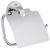 Porte Papier Toilette Grohe Essentials avec couvercle argent