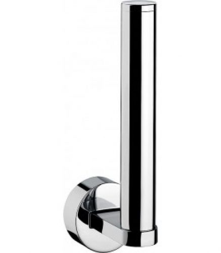 Porte rouleau de réserve emco rondo 2, chromé pour 1 rouleau, vertical