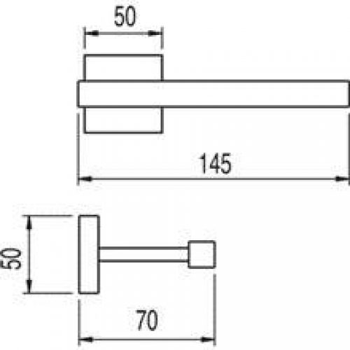 Porte-rouleaux CUADRO-TRES