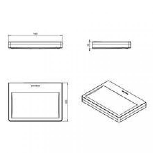 Porte-savon de luxe extreme COSMIC