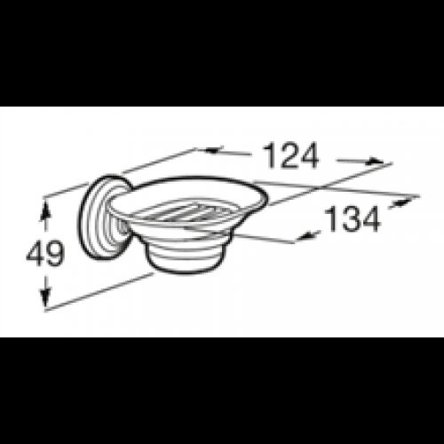 Porte-savon mural Carmen Roca
