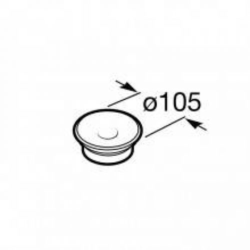 Porte-savon sur plan Twin Roca