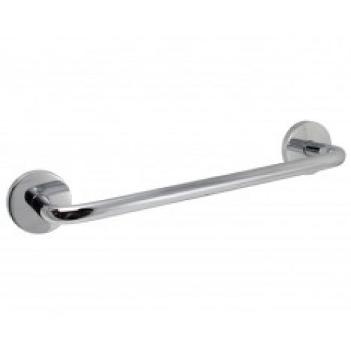 Porte-serviette 36cm laiton chromé Tubina