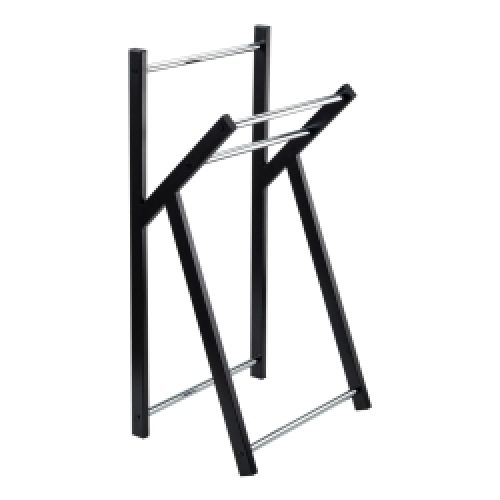 Porte serviette Kha 3 barres noir