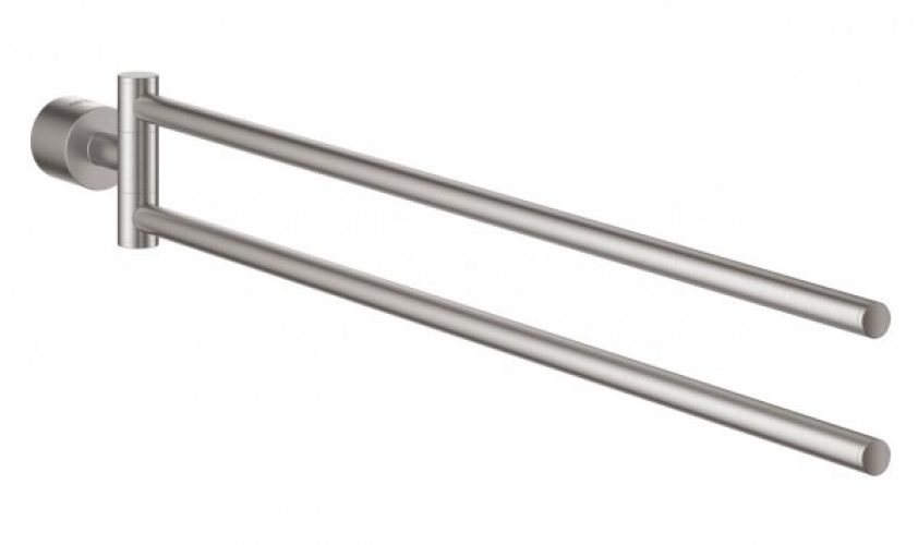 Porte Serviette Mural Grohe 2 bras Atrio Chromé (40308)