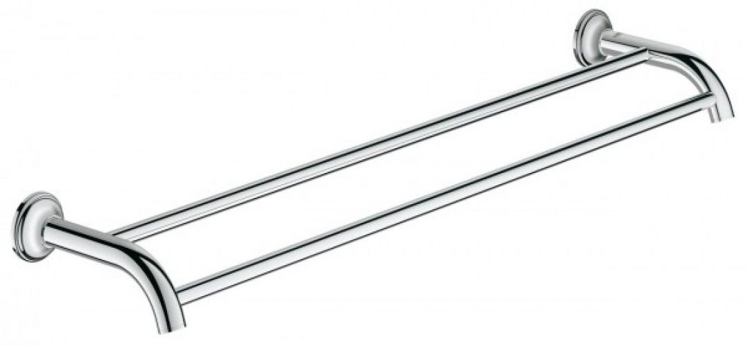 Porte Serviette Mural Grohe Essentials Authentic double barre 40654001