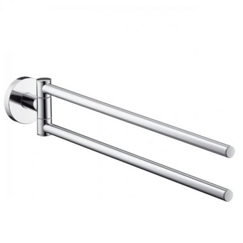 Porte Serviette Mural Hansgrohe Logis Barre Chromé 40512000