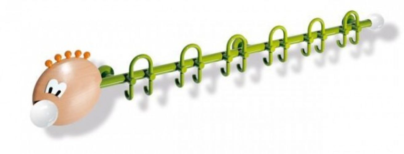 Porte Serviette Mural Hewi Kids Gauche, 1600 x 260 mm Vert pomme 33.7332.6HL 74