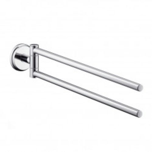 Porte-serviette orientable chromé Logis – Hansgrohe 40512000