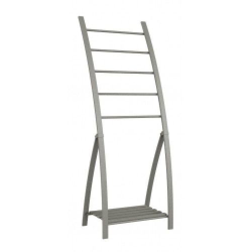Porte serviette à poser 5 barres gris -…