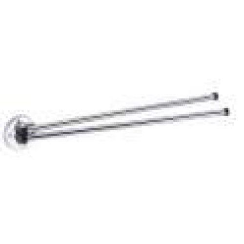 Porte-serviettes : 2 barres mobile économique