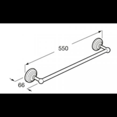 Porte-serviettes 55 cm Carmen Roca