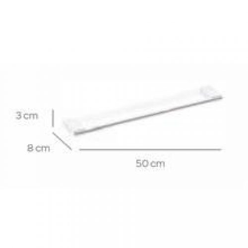 Porte-serviettes avec barre 50 cm DAMA CO2+