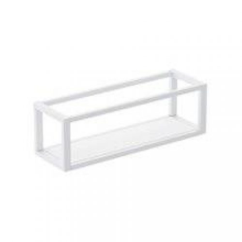 Porte-serviettes avec étagère blanc the grid…