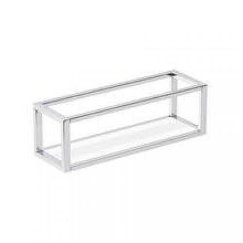 Porte-serviettes avec étagère chrome the grid…