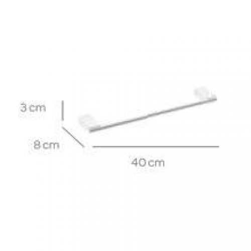 Porte-serviettes barre 40 cm DAMA CO2+