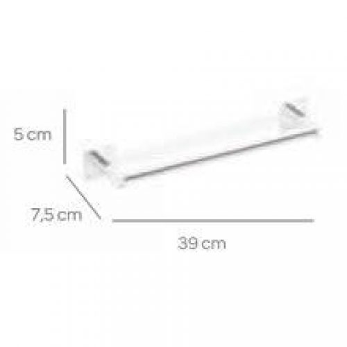 Porte-serviettes barre 40 cm MIXTA CO2+