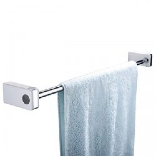 Porte-serviettes chromé très moderne ( longueur 60 cm )