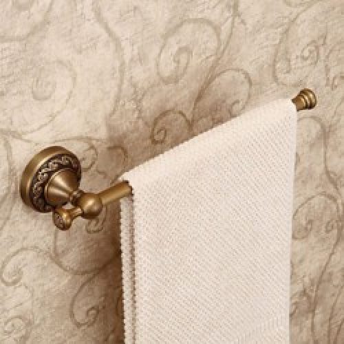 Porte-serviettes classique en laiton antique