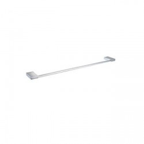 Porte-serviettes à conception concise en laiton argenté ( 60 cm )