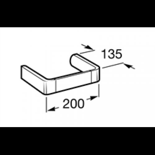 Porte-serviettes de bidet 20 cm Select Roca