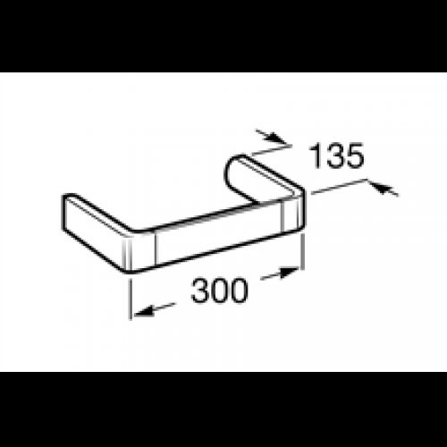 Porte-serviettes de bidet 30 cm Select Roca