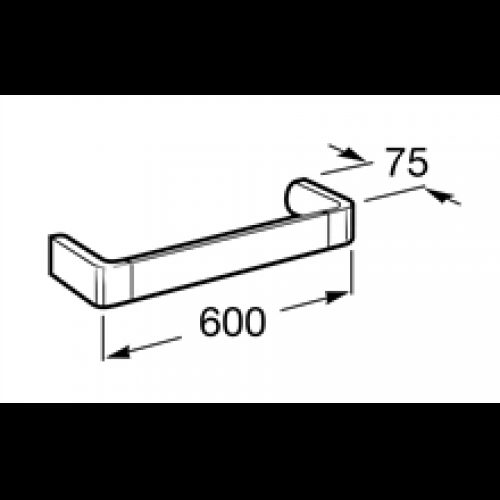 Porte-serviettes de lavabo 60 cm Select Roca