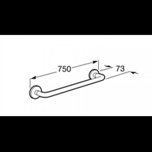 Porte-serviettes de lavabo 75 cm Hotels 2.0 Roca
