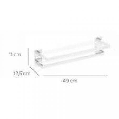 Porte-serviettes double 50 cm LUXUS CO2+