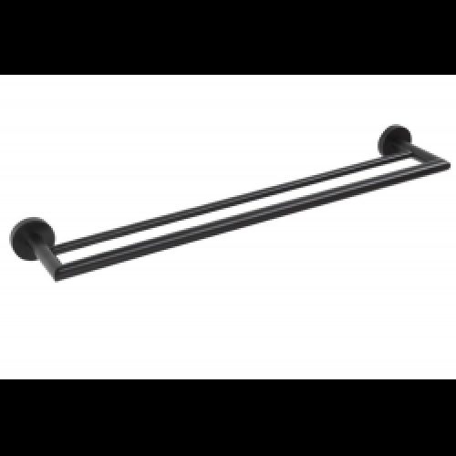 Porte-serviettes double DARK en laiton…