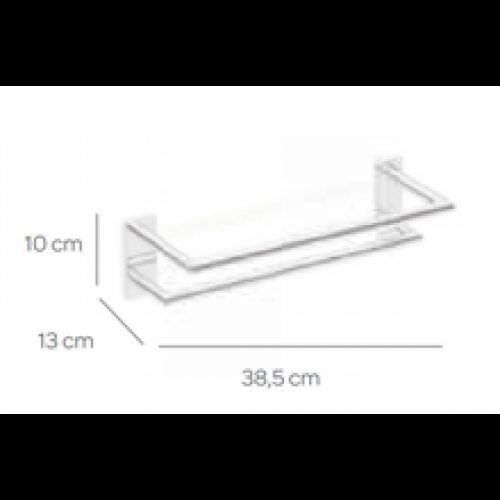 Porte-serviettes double de 40 cm SENSA CO2+