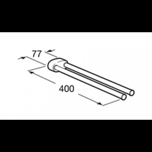 Porte-serviettes double de lavabo pivotant 2.0…