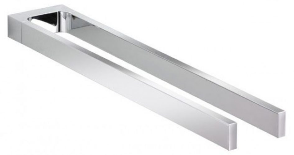 Porte-serviettes Keuco Elegance Chromé à 2 bras