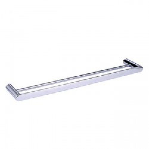 Porte-serviettes moderne en inox avec fixation murale